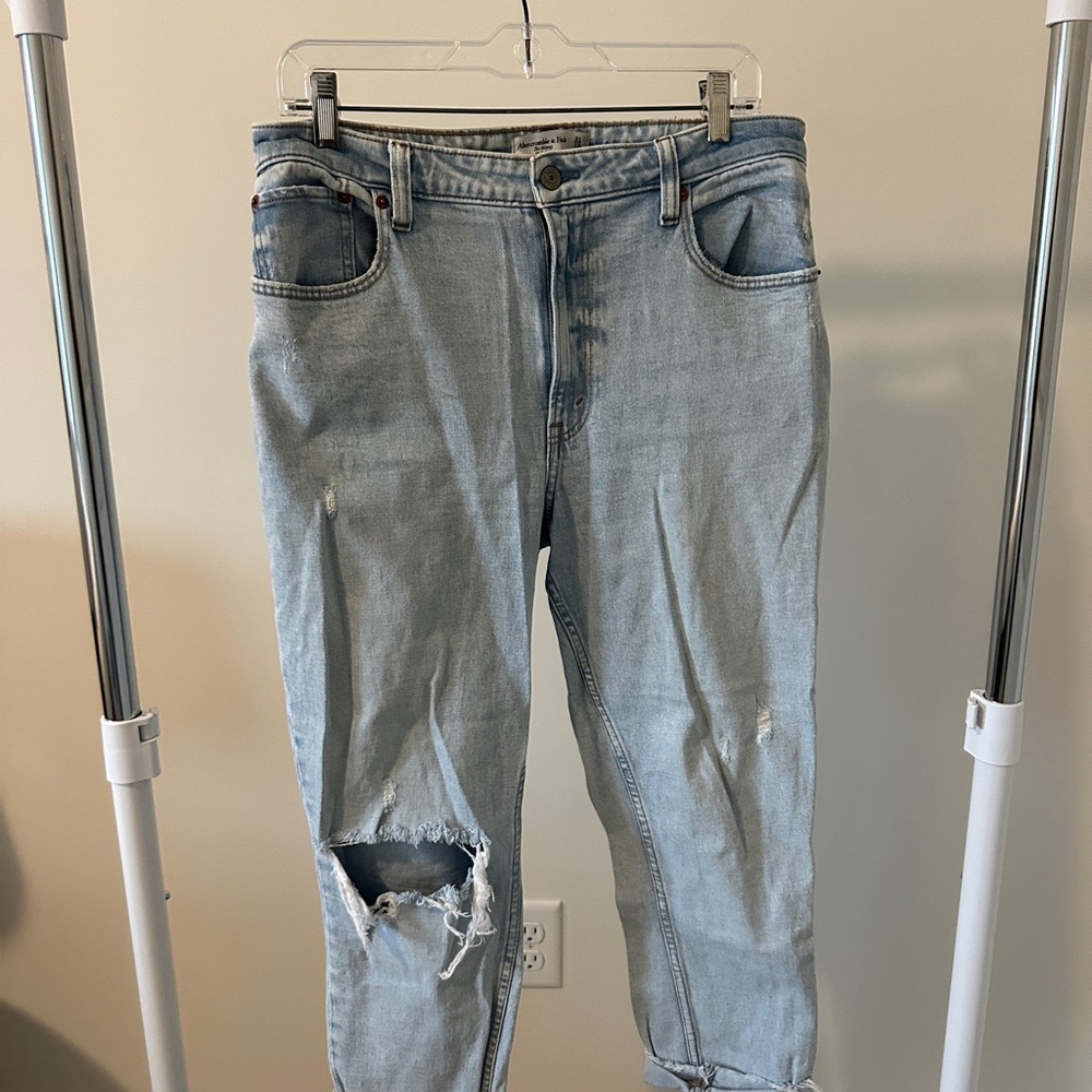 Abercrombie & Fitch Sky Blue Skinny Jeans
